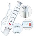Ver imagem 2 de Tomada Retrátil de Embutir com 3 Conexões e Entradas Usb Push To Open B-max
