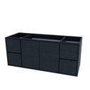 Ver imagem 2 de Gabinete Suspenso para Banheiro 120cm 2 Portas 4 Gavetas