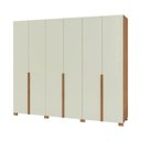 Ver imagem 2 de Roupeiro 270cm 6 Portas Freijó/off White W206