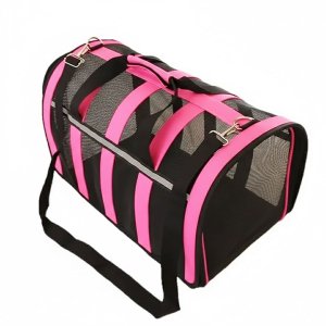 Bolsa Transporte Gato Cachorro Pet Animais Estimaçao Coelho Bichos Passeio Viagem Carro Aviao Mala P