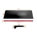 Ver imagem 3 de Bandeja Prateleira Ponta 30x73 Gôndolas New Plus Preto Porta Etiqueta Vermelho Sa Gôndolas
