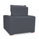 Ver imagem 5 de Poltrona do Papai Confortável Retrátil Reclinável Suede Srj:cinza