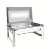 Rechaud Tramontina Retangular em Aço Inox Banho Maria Tampa Removível Cuba Gn 1/1 9 L Tramontina - 1