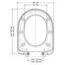 Ver imagem 5 de Assento Sanitário Soft Close Carrara Branco 7625censi