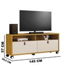 Ver imagem 3 de Rack para TV até 55 Polegadas 145cm Tvs de Pequim Amarelo