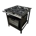 Ver imagem 3 de Fogão 4 Bocas Cefaz com Forno Linha Diamond Baixa Pressão CFZD-015