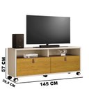 Ver imagem 3 de Rack para TV até 55 Polegadas 145cm Tvs de Pequim Bege