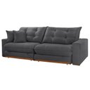 Ver imagem 6 de Sofá Retrátil 3 Lugares 250cm Linho Belize