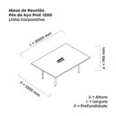Ver imagem 3 de Mesa Reunião 200cm X 120cm Mrcpb2012