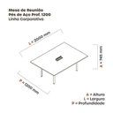 Ver imagem 3 de Mesa Reunião 200cm X 120cm Mrcpb2012