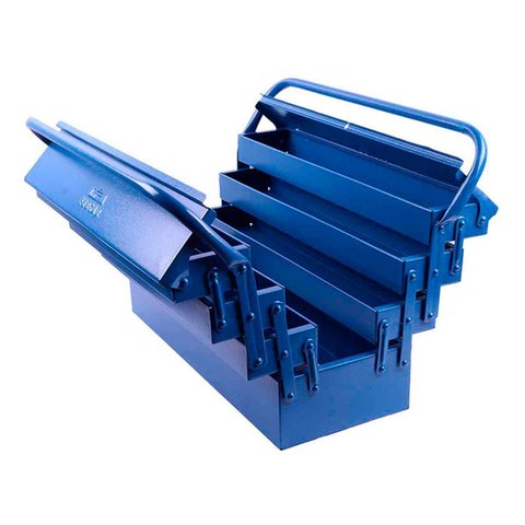 Caixa de Ferramentas Sanfona com 5 Gavetas 50x20x21cm Nº7