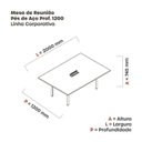 Ver imagem 3 de Mesa Reunião 200cm X 120cm Mrcpb2012
