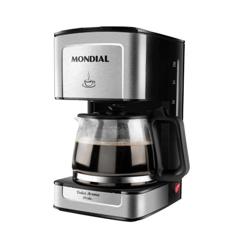 Cafeteira Elétrica Dolce Arome Mondial 550w Preta 127v - C-43-20x-si