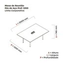 Ver imagem 3 de Mesa Reunião 200cm X 120cm Mrcpb2012