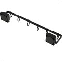 Ver imagem 6 de Suporte Porta Utensílios 6 Ganchos com Ventosa Preto Max