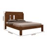 Cama de Casal Moderna Malbec Amanda Framar com Colchão Casal - 4