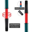 Ver imagem 4 de Cabo Extensor Prolongador Telescópico para Rolo de Pintura 2m + Luva Pigmentada | Atlas