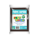 Ver imagem 1 de Feltro Feltcolor Liso Marrom - 70cm X 50cm
