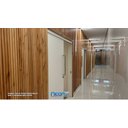 Ver imagem 6 de Painel Ripado de Madeira Maciça com Encaixe Macho e Fêmea Réguas 100x3,5 Cm Neonx M²:eucalipto