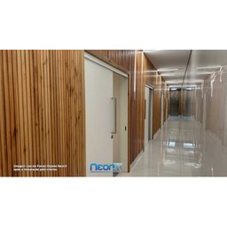 Painel Ripado de Madeira Maciça com Encaixe Macho e Fêmea Réguas 100x3,5 Cm Neonx M²:eucalipto - 6