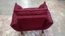 Ver imagem 3 de Kit 02 Poltrona Opala + 01 Namoradeira Opala Suede Bordô-pandora Decor