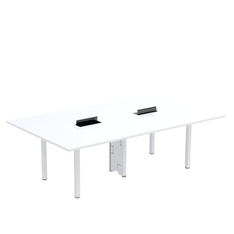 Mesa Reunião 320cm x 140cm MRCPB3214 Branco