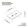 Mesa Reunião 240cm X 120cm Mrcpb2412 - 3