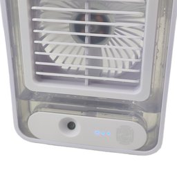 Ventilador Umidificador De Mesa Touch 3 Velocidades Led Usb Casa Trabalho Estudos Portatil Silencios - 10
