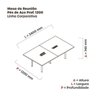Mesa Reunião 240cm X 120cm Mrcpb2412 - 3
