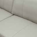 Ver imagem 7 de Sofá 2 Lugares para Sala de Estar Living 150cm Aurora L06 Couro Cinza Claro - Lyam Decor