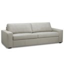 Ver imagem 1 de Sofá 2 Lugares para Sala de Estar Living 150cm Aurora L06 Couro Cinza Claro - Lyam Decor