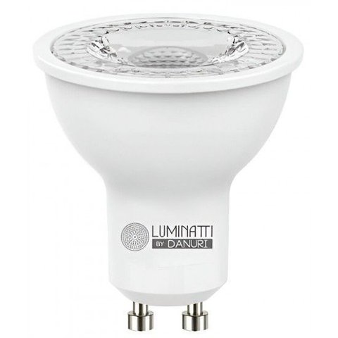 Lampada Dicroica-mr16 Gu10 Led 4,5w 6000k 127/220v