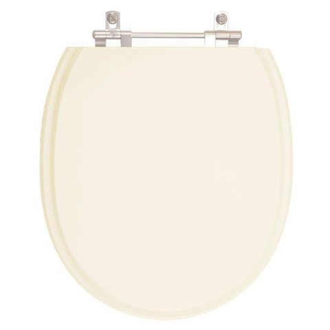 Assento Sanitário Poliester Village Creme para Vaso Deca