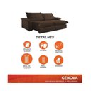 Ver imagem 6 de Sofá Retrátil e Reclinável Genova 2.80m - Movenzo Estofados