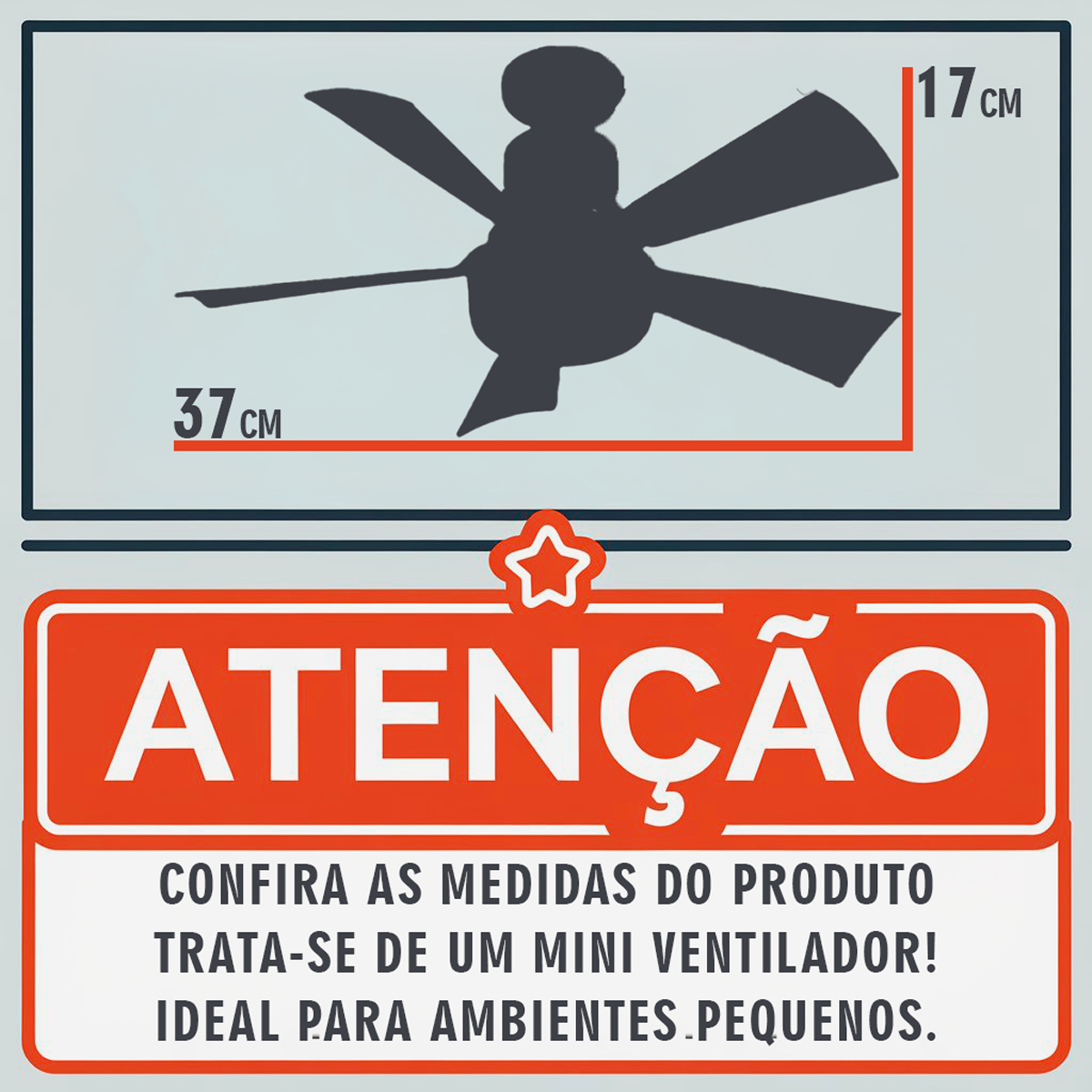 Lâmpada Ventilador de Teto Silencioso Bivolt com Controle Remoto - 6