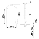 Ver imagem 7 de Torneira 1/4 Volta Aço Escovado Redonda Bica Ata Giratória de Bancada