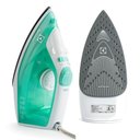 Ver imagem 2 de Ferro de Passar Roupas a Vapor Electrolux 1200W Antiaderente Verde 220V