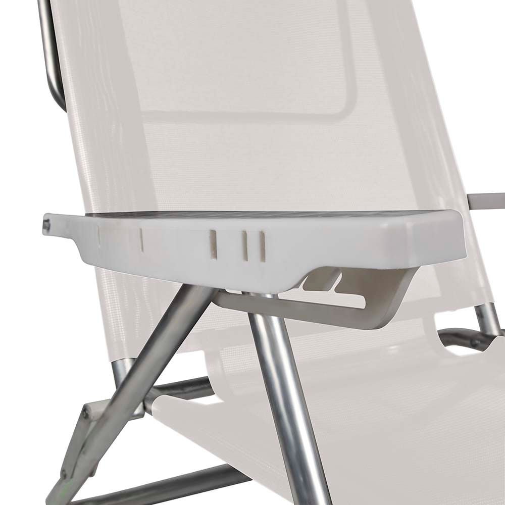 Cadeira Reclinável Summer Branca - 8