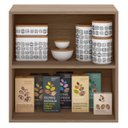 Ver imagem 5 de Armário de Cozinha Aéreo 58cm Grace Carvalho Oak/Off White Z44 - Mpozenato