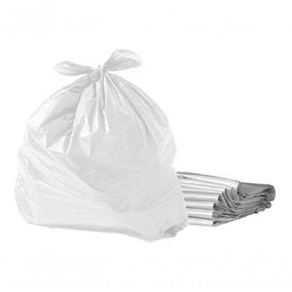 200 Sacos P/ Lixo de 100l Branco Leitoso 75x95x0,10 (2pct) - 2