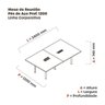 Mesa Reunião 240cm X 120cm Mrcpb2412 - 3