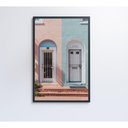 Ver imagem 3 de Quadro Portas Coloridas 60x90 Cm Adesivo Fotográfico