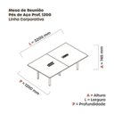 Ver imagem 3 de Mesa Reunião 320cm X 120cm Mrcpb3212