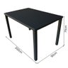 Conjunto Mesa Ripada com 2 Banco Ripado Alumínio 2.00x0.90m - 5