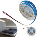 Ver imagem 1 de Fita Led 16W 240Leds 4000K Iluminaçao Sala Quarto Casa Gesso Sanca Teto Rebaixado Decoraçao Interna