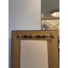 Espelho 40x88 para Quarto Sala Lavabo Decorativo com Moldura:bege/amarelo Claro - 4