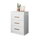 Ver imagem 2 de Cômoda Ternura Flex para Quarto Infantil 3 Gavetas Branco/Nature