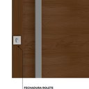 Ver imagem 5 de Porta de Alumínio Pivotante Lambri 215x105cm com Puxador de 80cm Lucasa Ideale