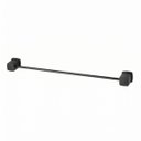 Ver imagem 1 de Toalheiro para Banheiro Linear Block 26794 Meber - Preto