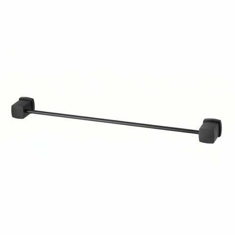 Toalheiro para Banheiro Linear Block 26794 Meber - Preto